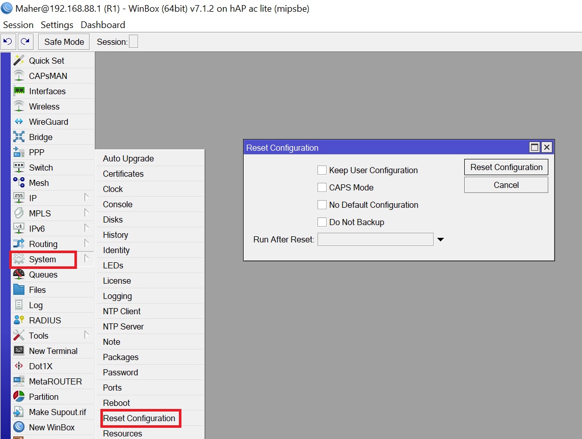 How to Reset the MikroTik RouterOS: A Step-by-Step Guide - NetworkTik